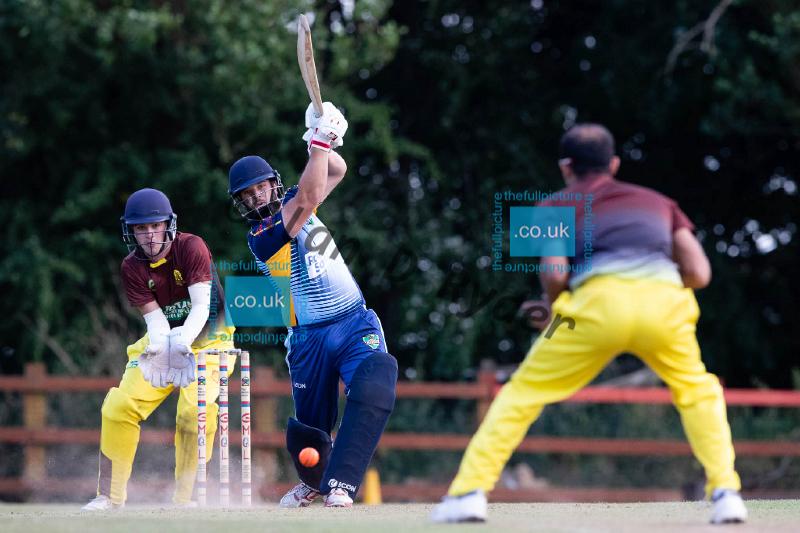 20180715 Flixton Fire v Greenfield_Thunder Marston T20 Final051.jpg - Flixton Fire defeat Greenfield Thunder in the final of the GMCL Marston T20 competition hels at Woodbank CC